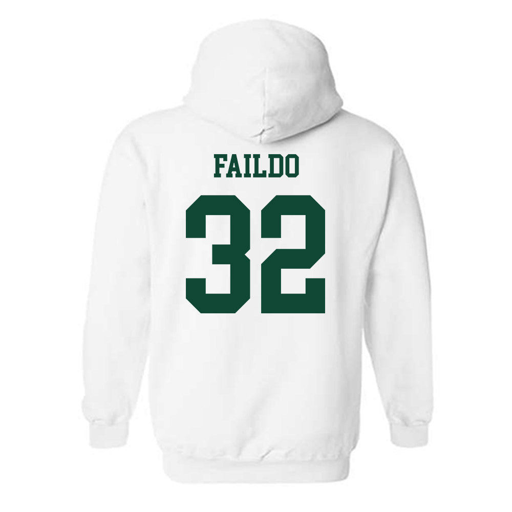 Hawaii - NCAA Baseball : Hunter Faildo - Classic Shersey Hooded Sweatshirt-1