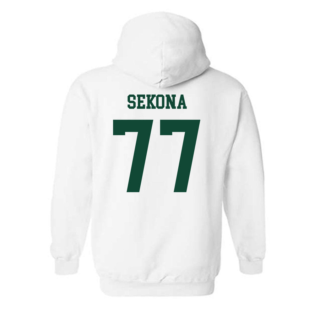 Hawaii - NCAA Football : Jamar Sekona - Classic Shersey Hooded Sweatshirt-1