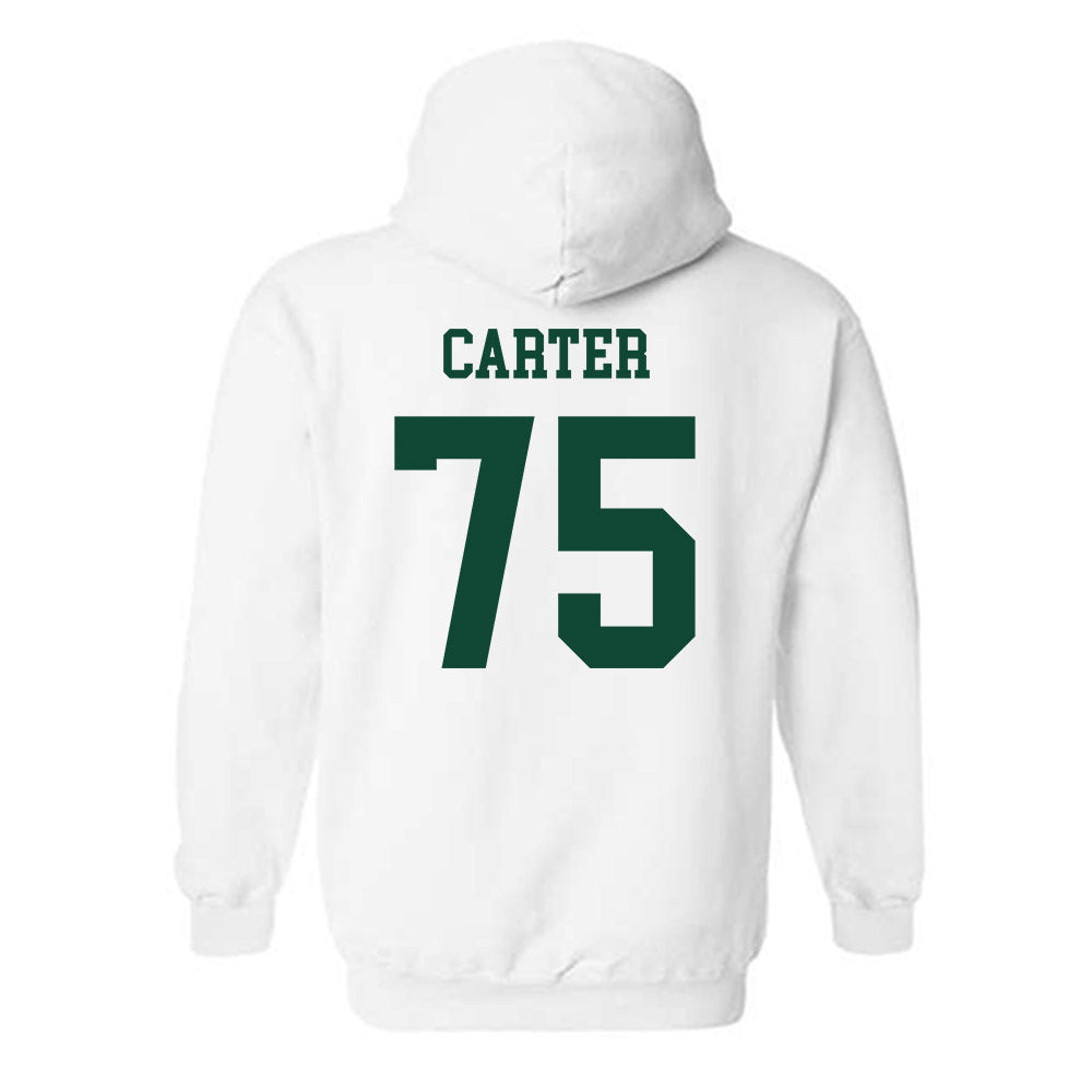 Hawaii - NCAA Football : Kaleb Carter - Classic Shersey Hooded Sweatshirt-1