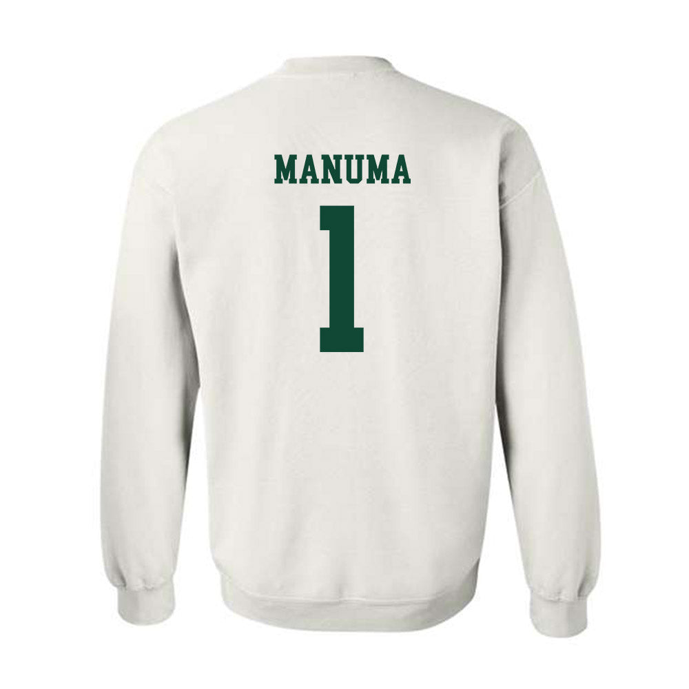 Hawaii - NCAA Football : Peter Manuma - Classic Shersey Crewneck Sweatshirt-1