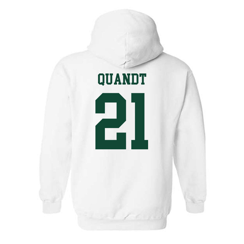 Hawaii - NCAA Baseball : Jared Quandt - Classic Shersey Hooded Sweatshirt-1