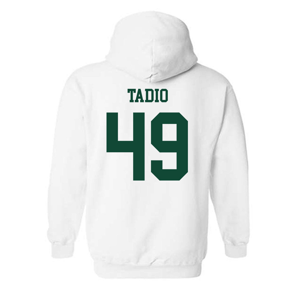 Hawaii - NCAA Football : Dennis Tadio - Classic Shersey Hooded Sweatshirt-1