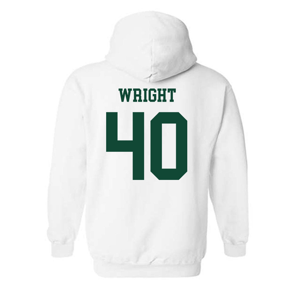 Hawaii - NCAA Football : Jeremiah Wright - Classic Shersey Hooded Sweatshirt-1