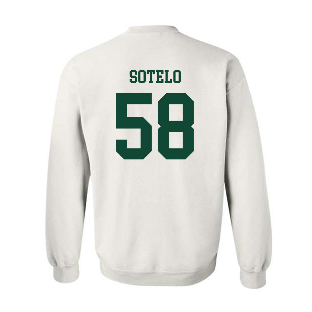 Hawaii - NCAA Football : Zhen-keith Sotelo - Classic Shersey Crewneck Sweatshirt-1