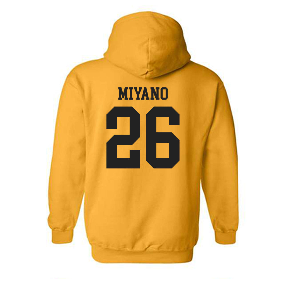 VCU - NCAA Men's Soccer : Hayato Miyano - Generic Shersey Hooded Sweatshirt-1