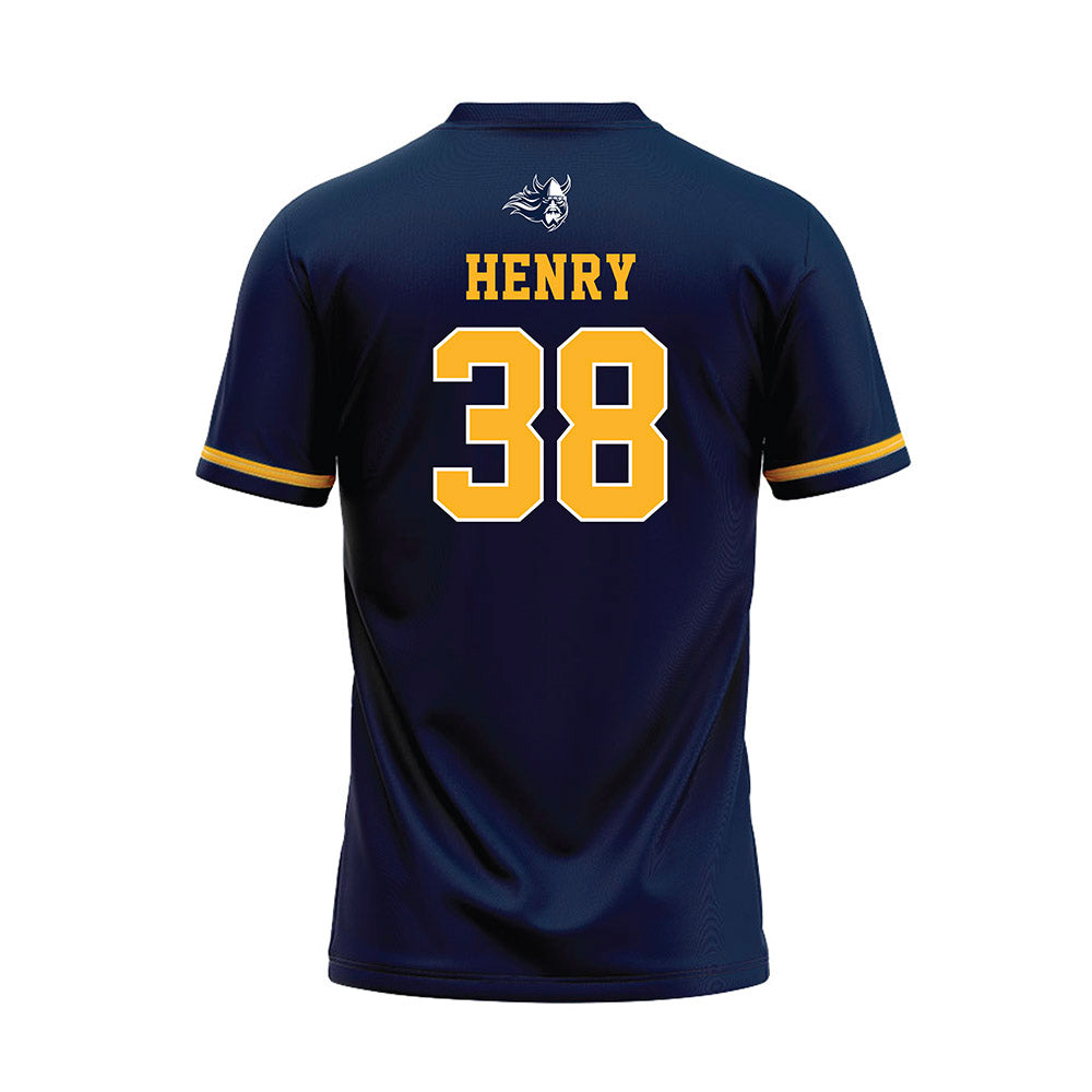 AU - NCAA Baseball : Will Henry - Navy Jersey-1