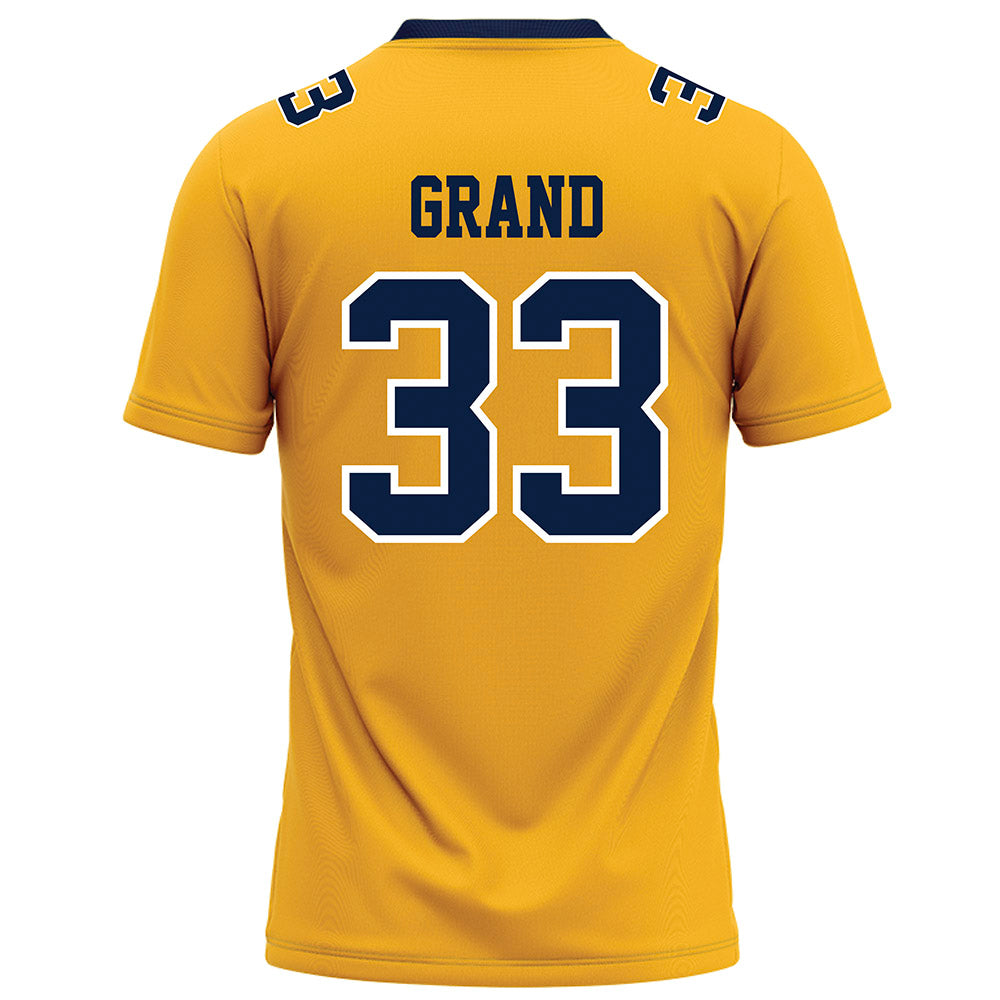 AU - NCAA Football : Max Grand - Gold Football Jersey-1