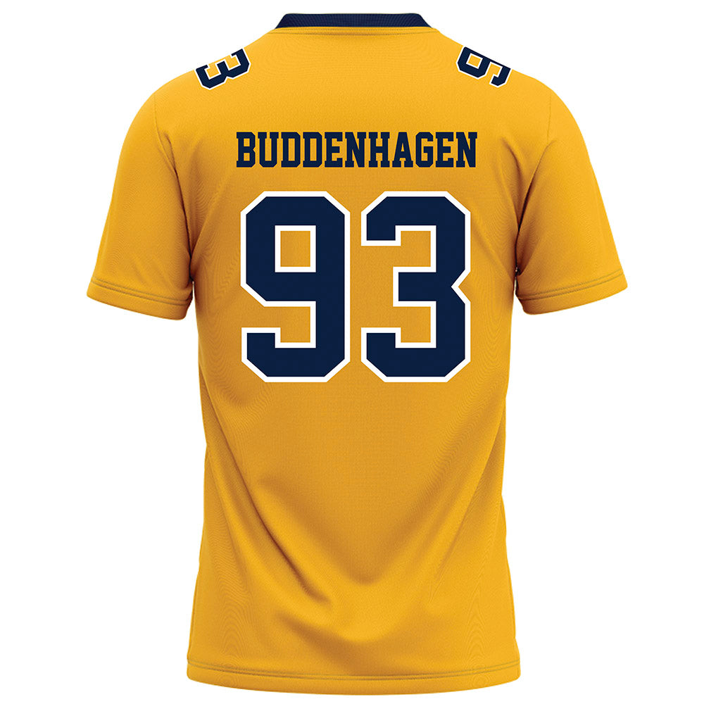 AU - NCAA Football : Josh Buddenhagen - Gold Football Jersey