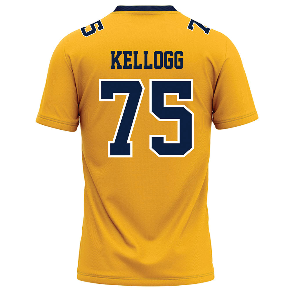 AU - NCAA Football : Preston Kellogg - Gold Football Jersey
