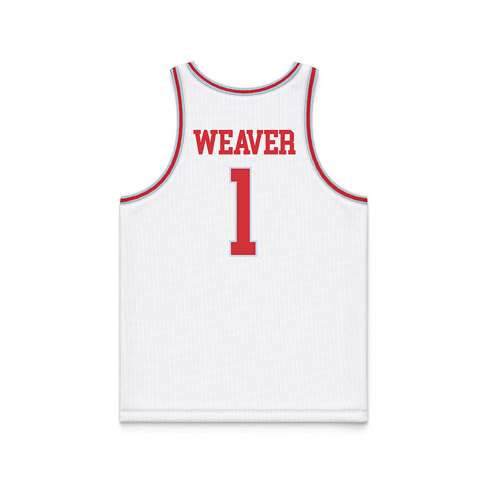 LA Tech - NCAA Women's Basketball : Alexia Weaver - White Basketball Jersey-1