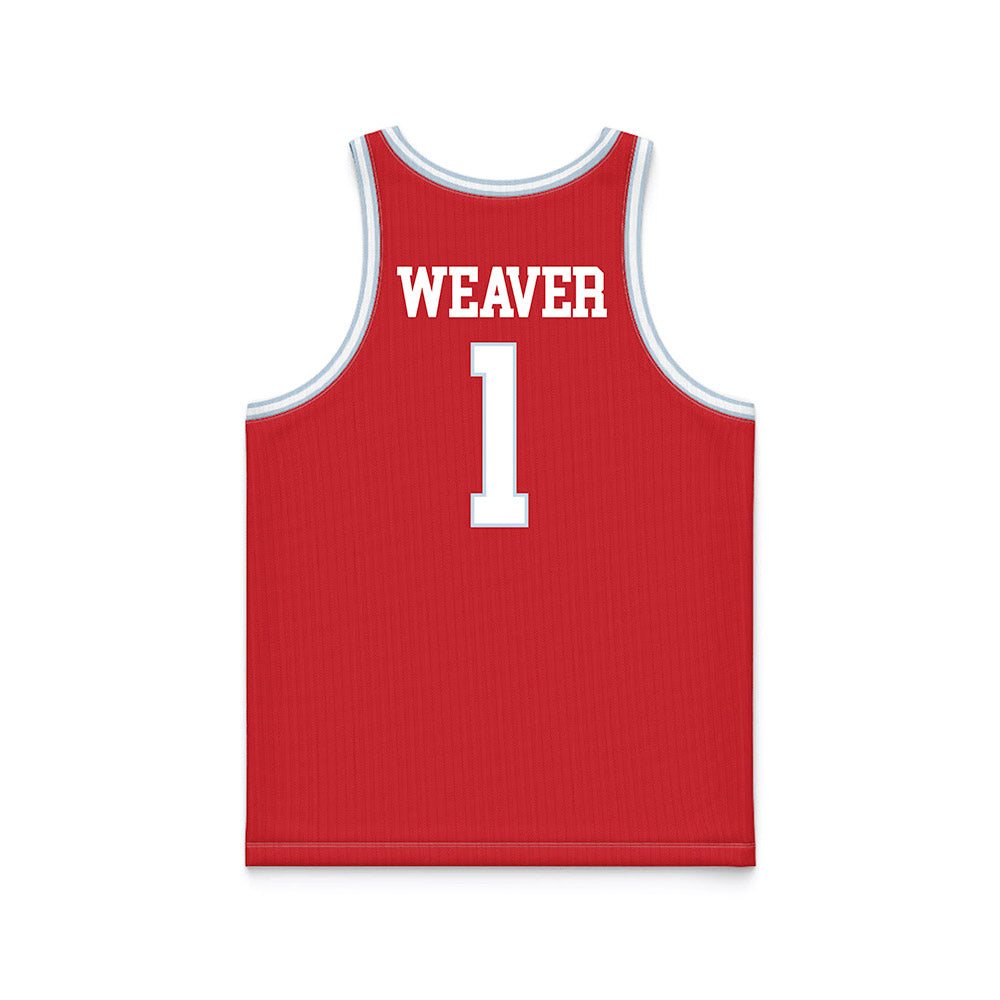 LA Tech - NCAA Women's Basketball : Alexia Weaver - Red Basketball Jersey-1