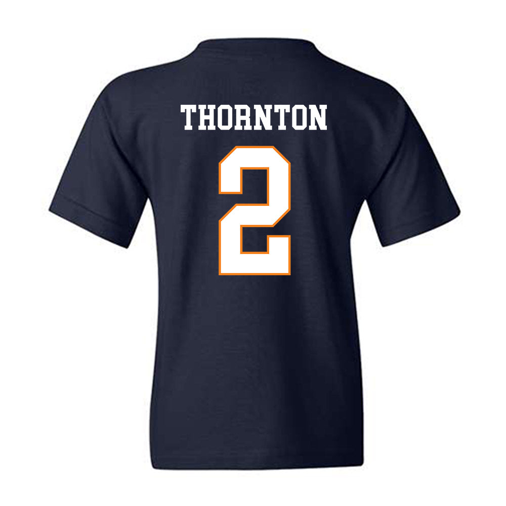 UT Martin - NCAA Baseball : Quincy Thornton - Classic Fashion Shersey Youth T-Shirt-1