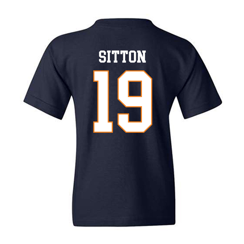 UT Martin - NCAA Baseball : Jacob Sitton - Classic Fashion Shersey Youth T-Shirt-1