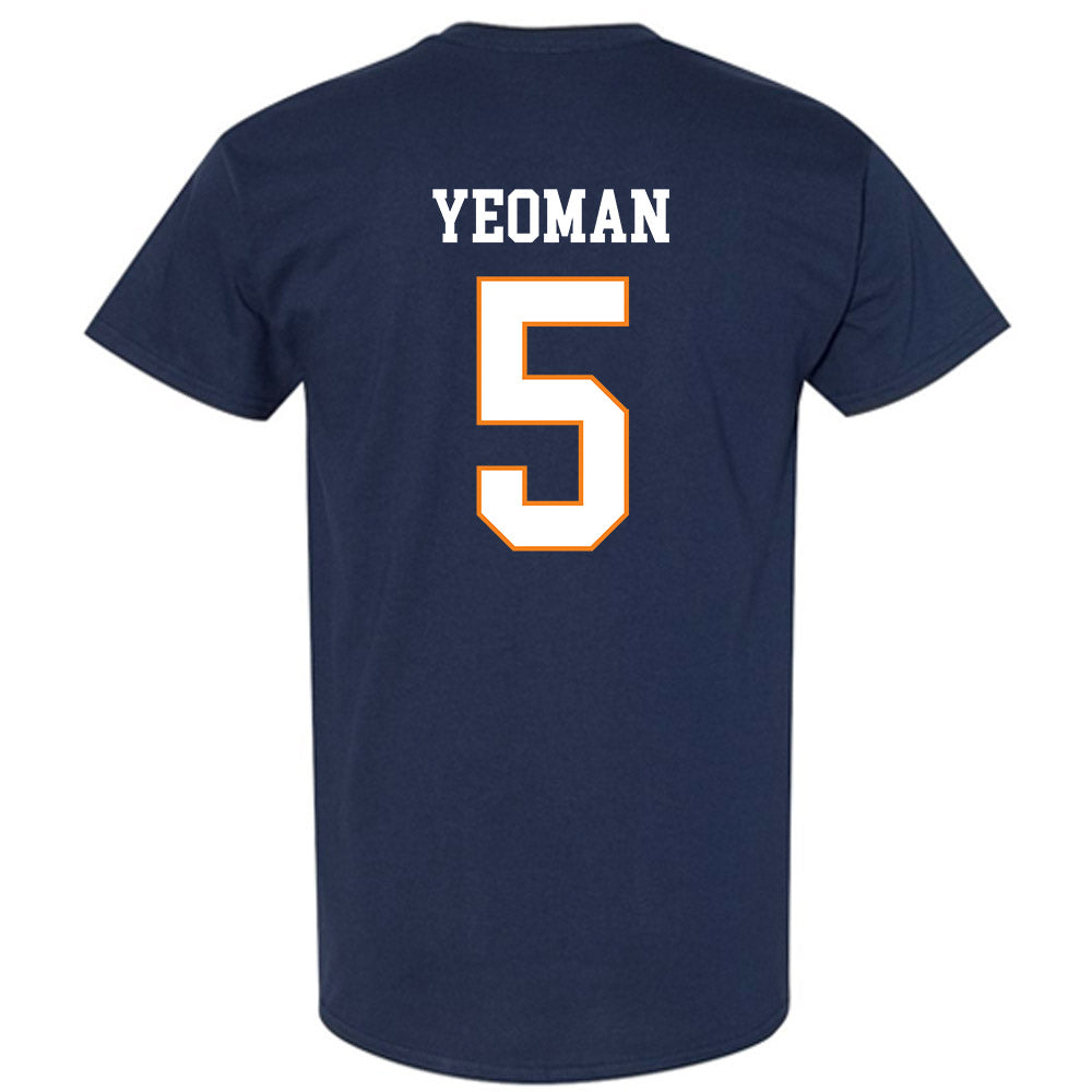 UT Martin - NCAA Football : Corey Yeoman - Classic Fashion Shersey T-Shirt-1