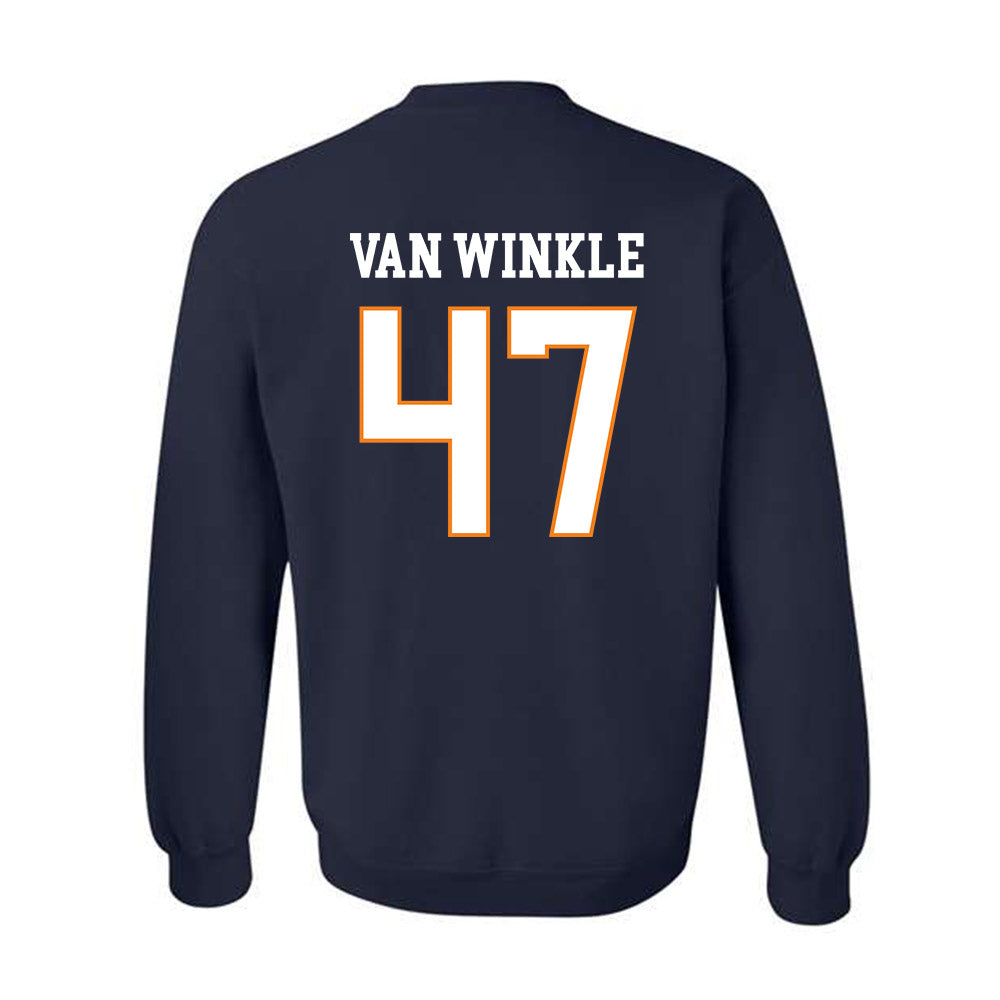 UT Martin - NCAA Football : Jaren Van Winkle - Classic Fashion Shersey Crewneck Sweatshirt