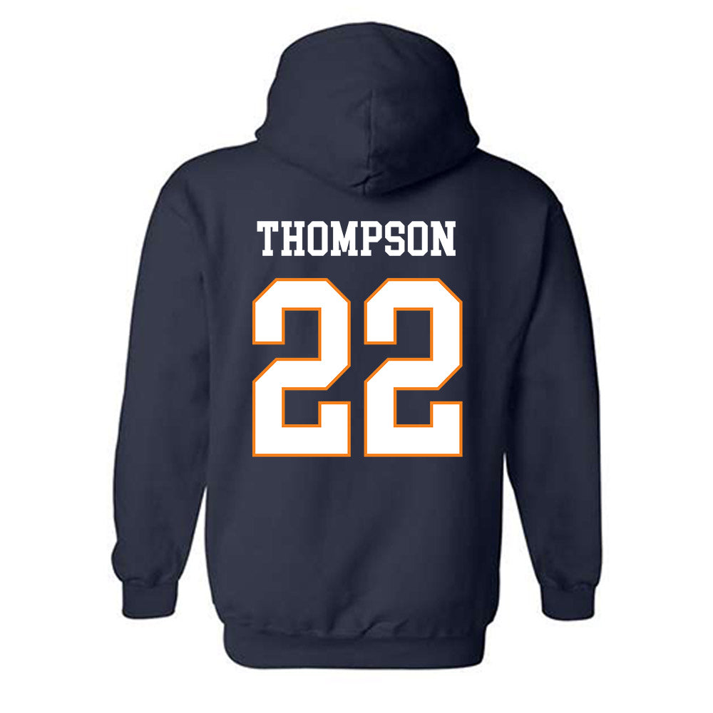 UT Martin - NCAA Women's Soccer : Kylee Thompson - Classic Fashion Shersey Hooded Sweatshirt-1