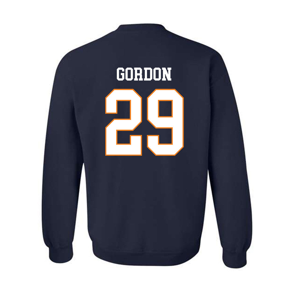 UT Martin - NCAA Baseball : Adam Gordon - Classic Fashion Shersey Crewneck Sweatshirt-1