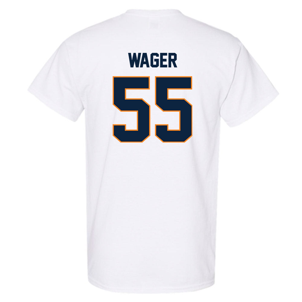 UT Martin - NCAA Baseball : Zachary Wager - Classic Fashion Shersey T-Shirt-1
