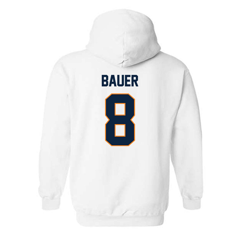 UT Martin - NCAA Football : Jase Bauer - Classic Fashion Shersey Hooded Sweatshirt-1