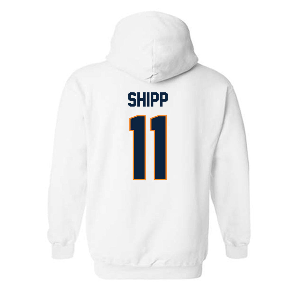 UT Martin - NCAA Football : Tevin Shipp - Classic Fashion Shersey Hooded Sweatshirt