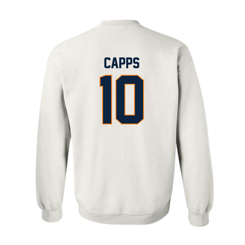 UT Martin - NCAA Baseball : Brody Capps - Classic Fashion Shersey Crewneck Sweatshirt-1
