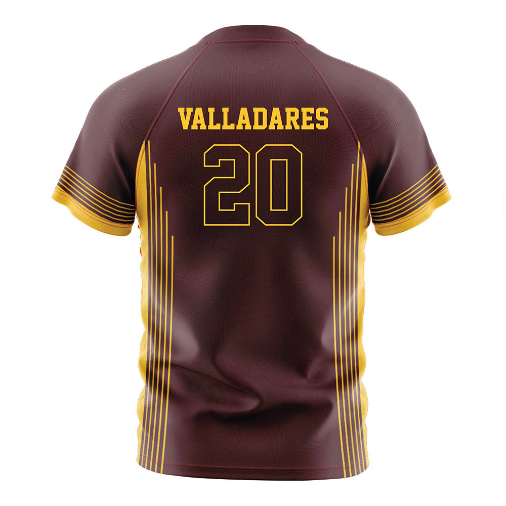 Arizona State - NCAA Women's Soccer : Cameron Valladares - Maroon Soccer Jersey