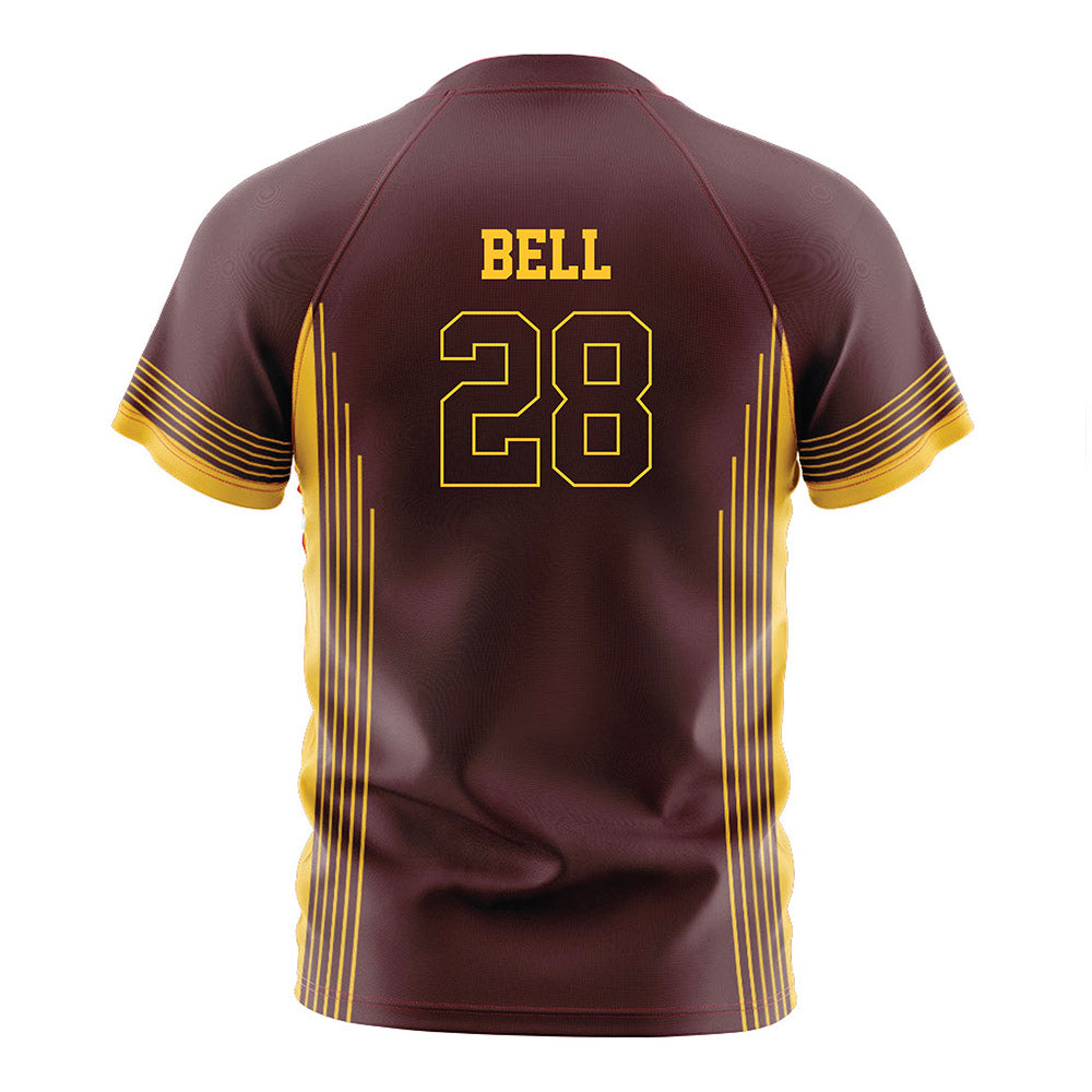 Arizona State - NCAA Women's Soccer : Norah Bell - Maroon Soccer Jersey-1
