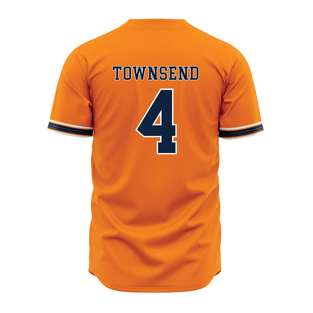 UT Martin - NCAA Baseball : Arderrius Townsend - Orange Jersey-1