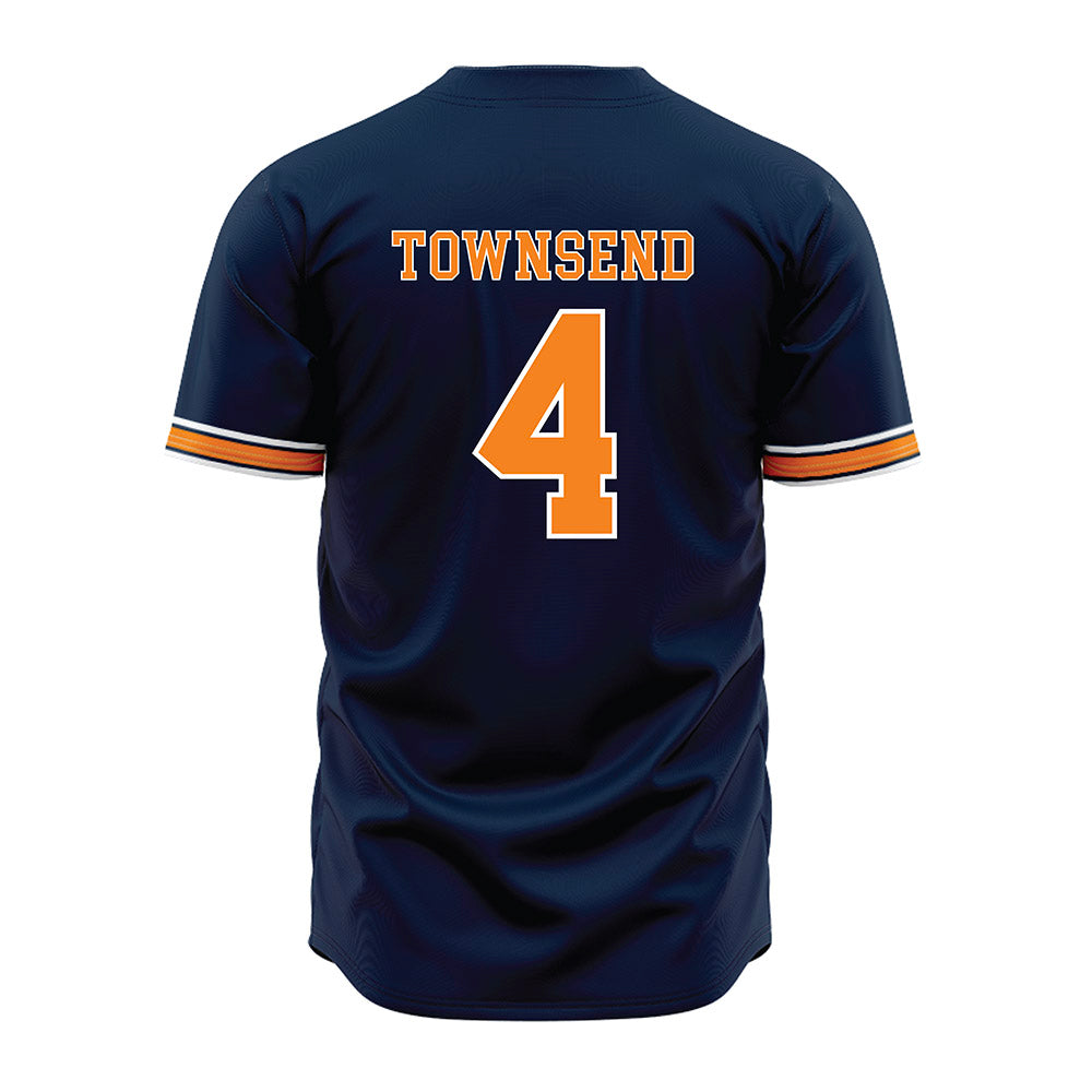UT Martin - NCAA Baseball : Arderrius Townsend - Blue Jersey-1