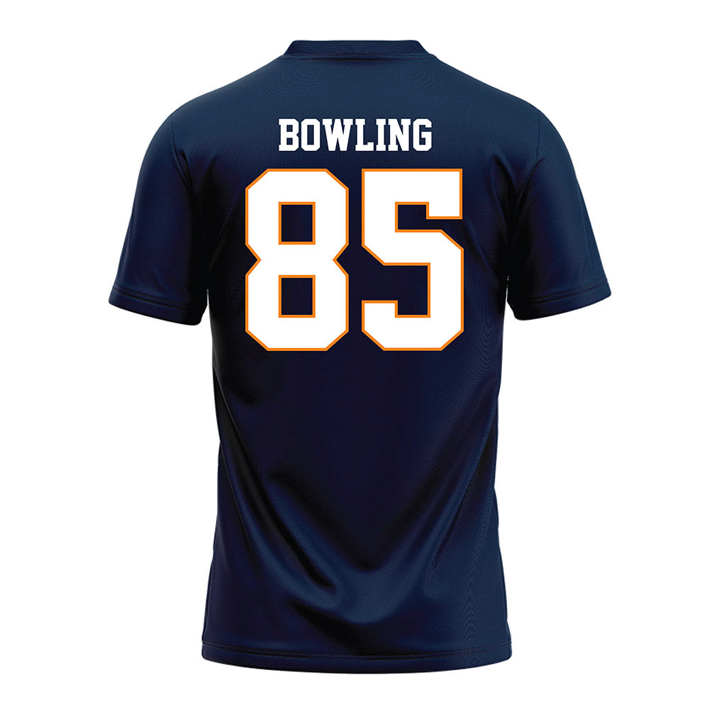 UT Martin - NCAA Football : Jaren Bowling - Blue Football Jersey-1