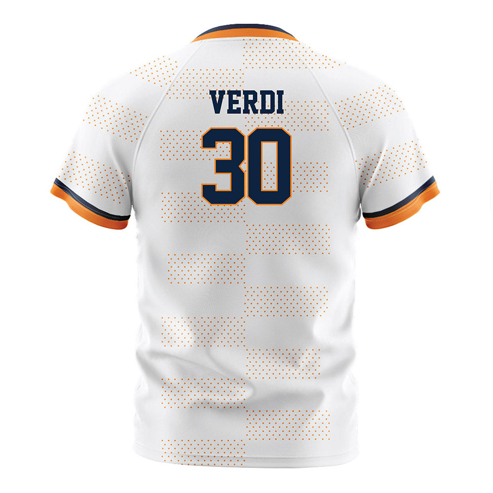 UT Martin - NCAA Women's Soccer : Brianna Verdi - White Soccer Jersey-1