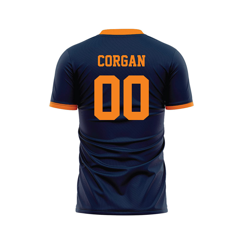 UT Martin - NCAA Women's Soccer : Molly Corgan - Blue Soccer Jersey-1
