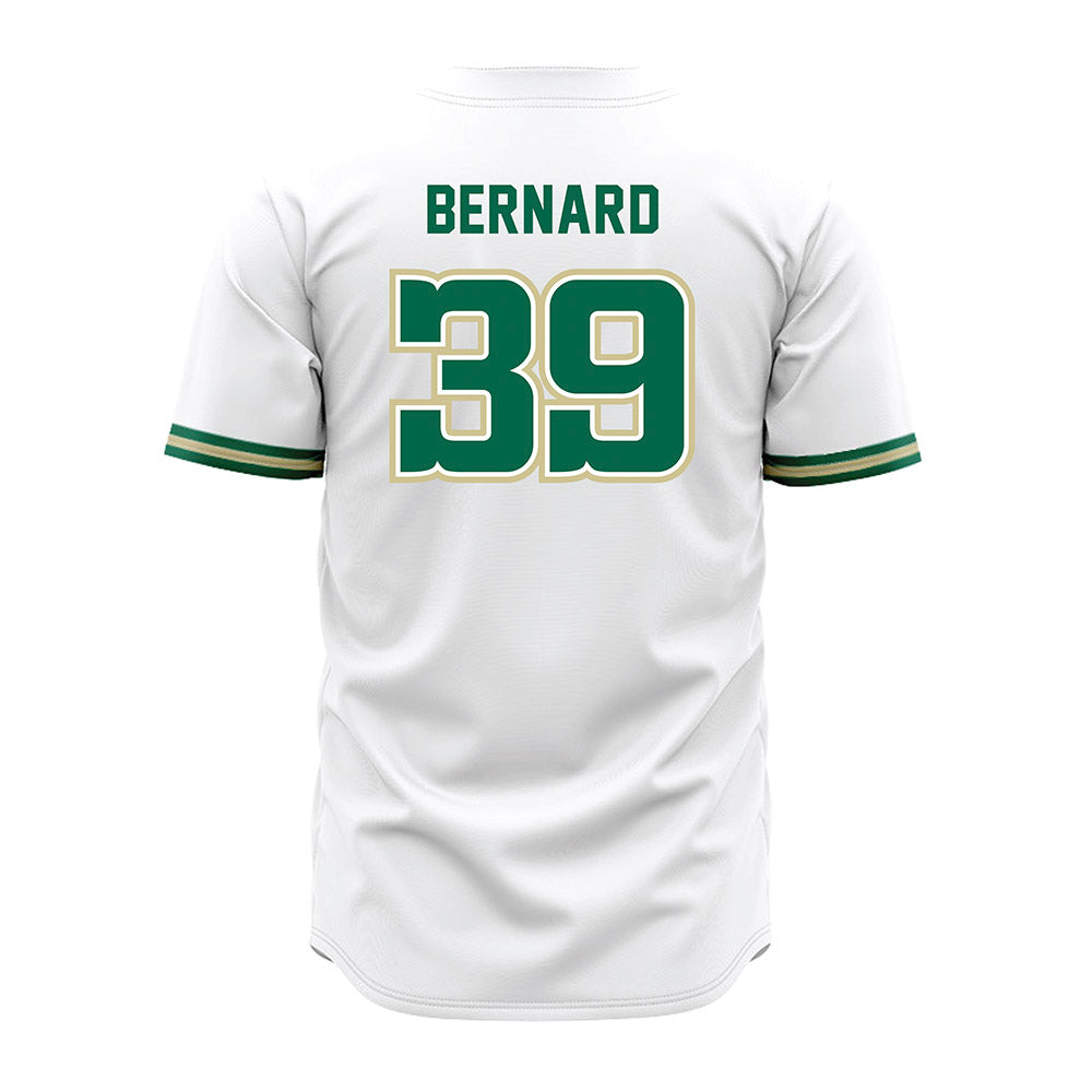 USF - NCAA Baseball : Nolan Bernard - White Jersey-1