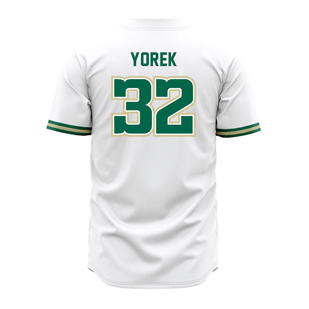 USF - NCAA Baseball : Landen Yorek - White Jersey-1