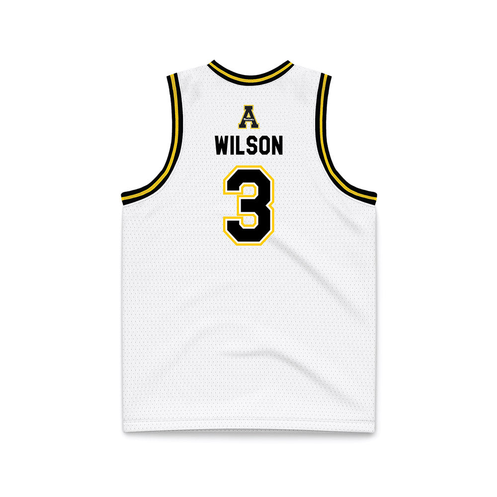 App State - NCAA Men's Basketball : Luke Wilson - Replica Jersey Basketball Jersey-1