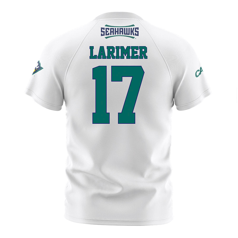 UNC Wilmington - NCAA Women's Soccer : Elise Larimer - White Soccer Jersey-1