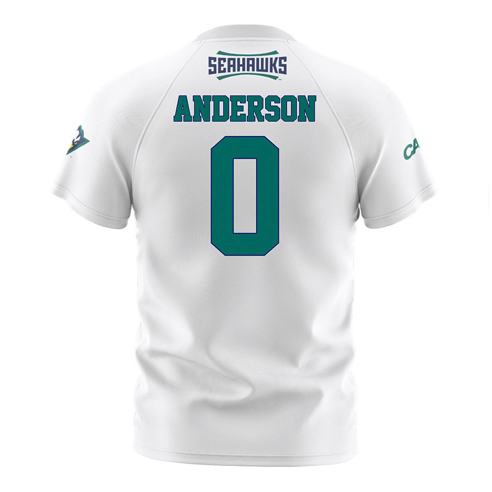 UNC Wilmington - NCAA Women's Soccer : Zoe Anderson - White Soccer Jersey-1