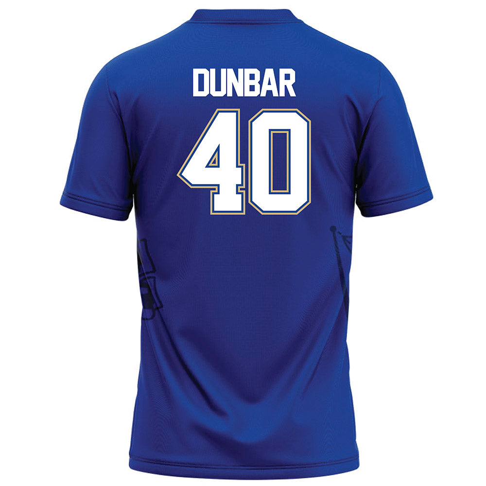 Tulsa - NCAA Football : Aquavious Dunbar - Blue Football Jersey-1