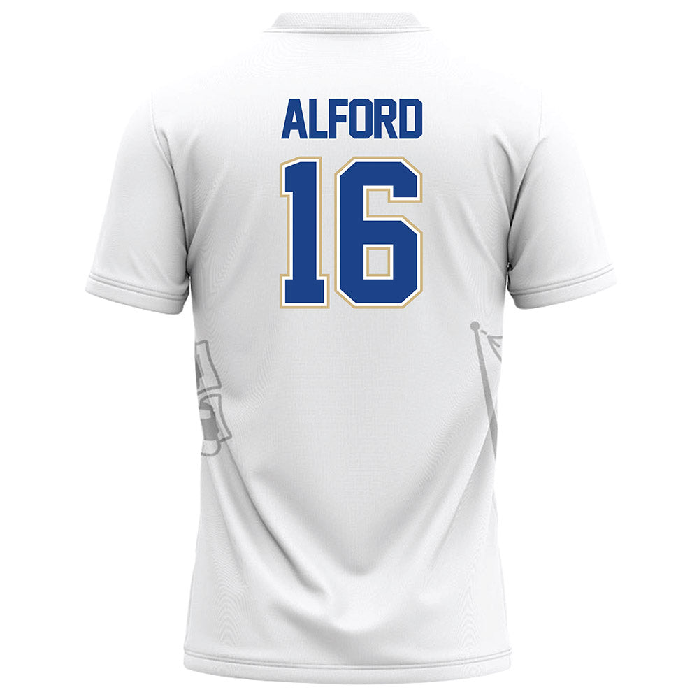 Tulsa - NCAA Football : Andrew Alford - White Football Jersey-1