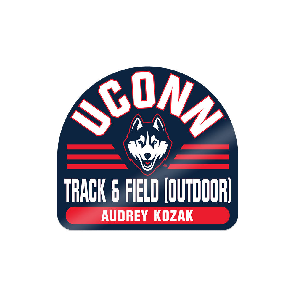 UConn - NCAA Women's Track & Field : Audrey Kozak - Sticker-0