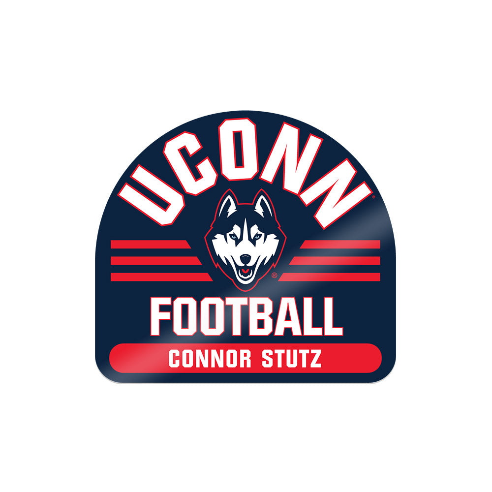 UConn - NCAA Football : Connor Stutz - Sticker-0