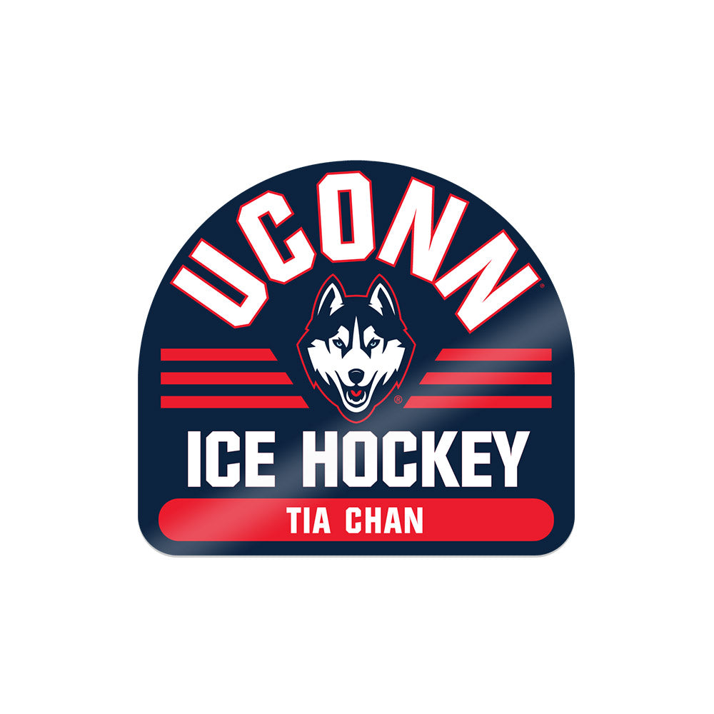 UConn - NCAA Women's Ice Hockey : Tia Chan - Sticker-0