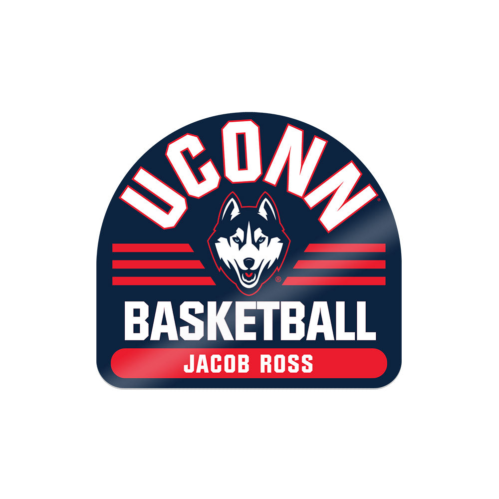 UConn - NCAA Men's Basketball : Jacob ROSS - Sticker-0
