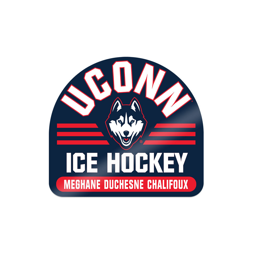 UConn - NCAA Women's Ice Hockey : Meghane Duchesne Chalifoux - Sticker-0