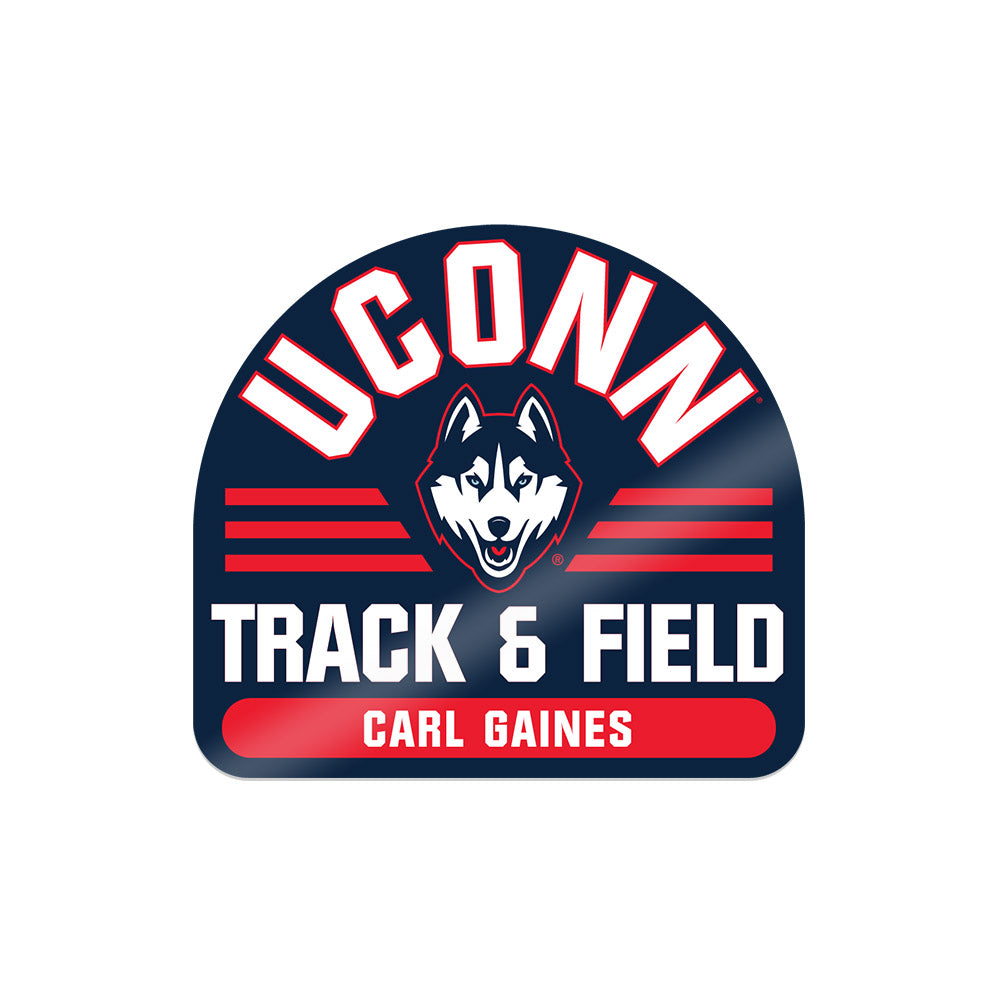 UConn - NCAA Men's Track & Field : Carl Gaines - Sticker-0