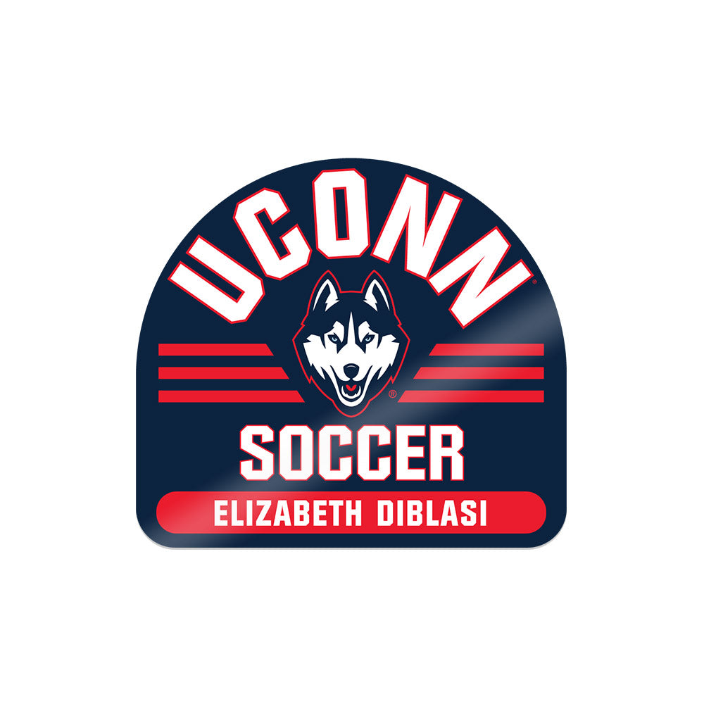 UConn - NCAA Women's Soccer : Elizabeth DiBlasi - Sticker-0