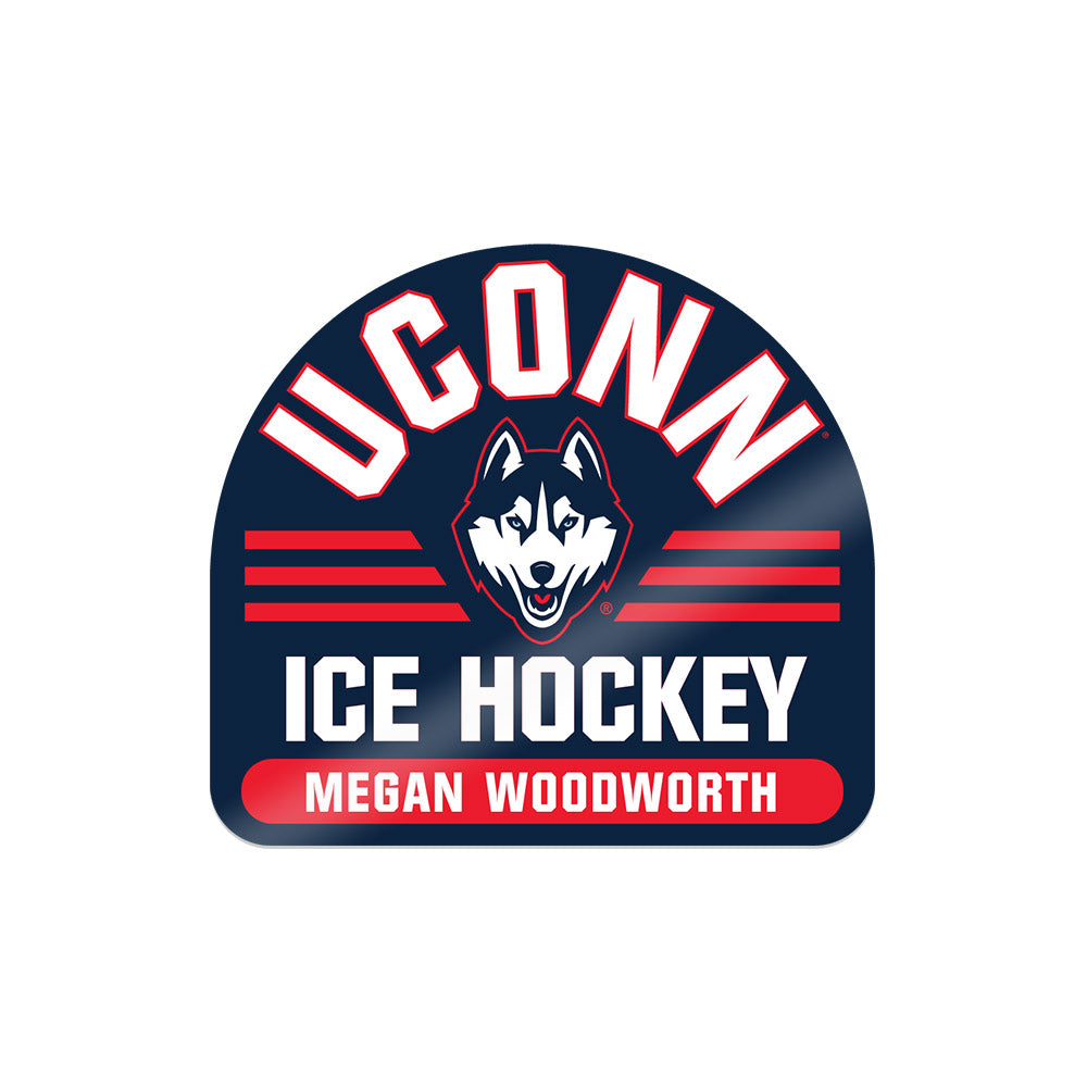 UConn - NCAA Women's Ice Hockey : Megan Woodworth - Sticker-0