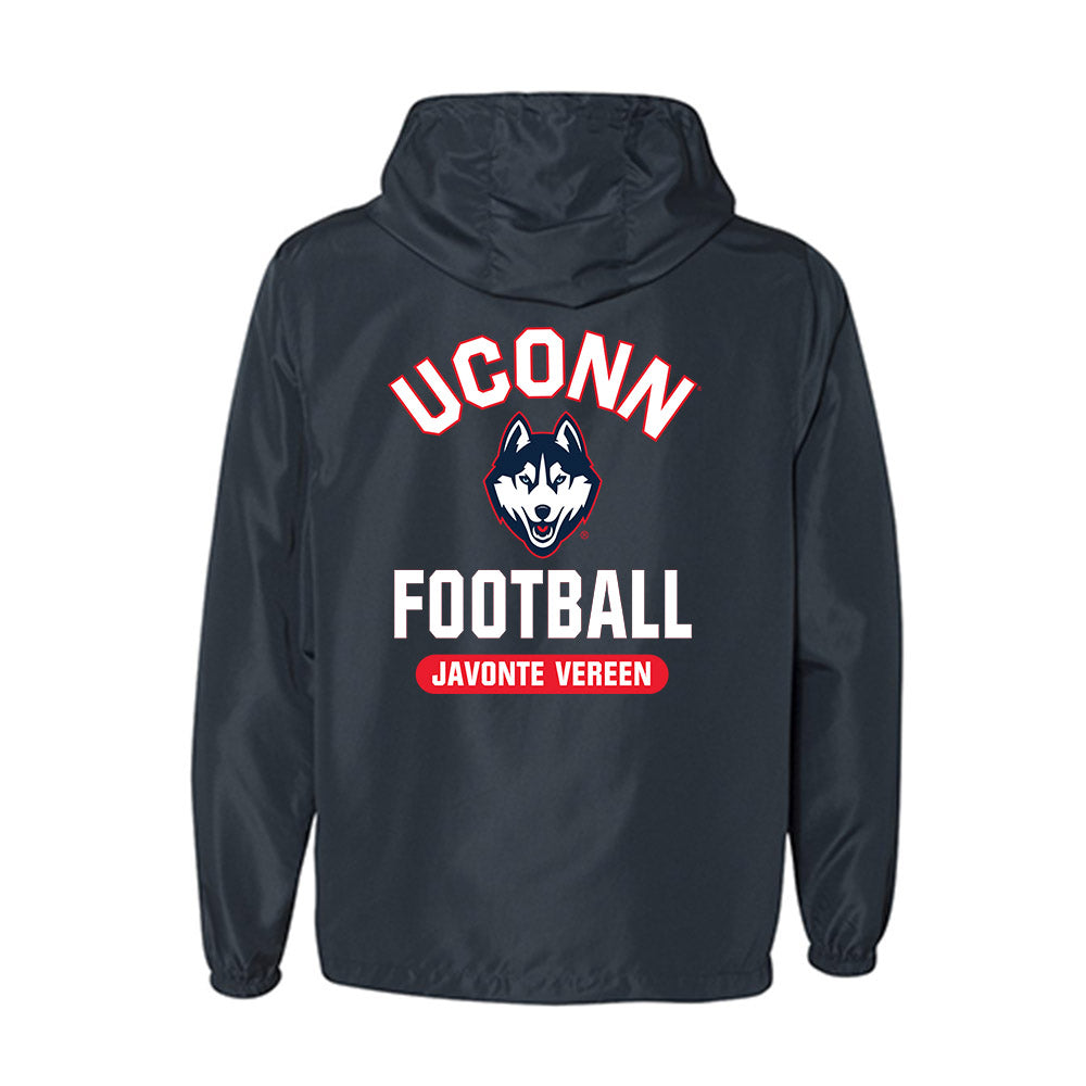 UConn - NCAA Football : Javonte Vereen - Windbreaker-1