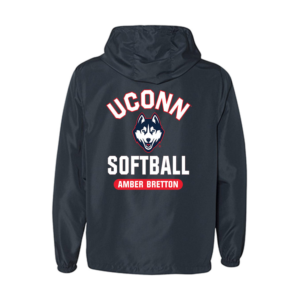 UConn - NCAA Softball : Amber Bretton - Windbreaker