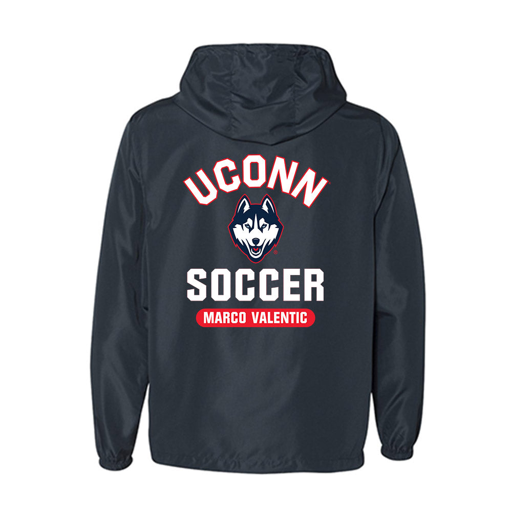 UConn - NCAA Men's Soccer : Marco Valentic - Windbreaker-1